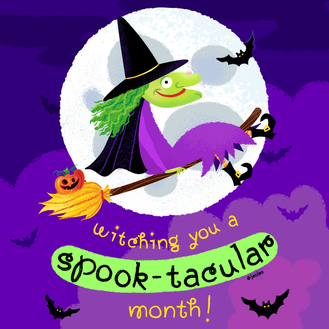 Wishing you a Spook-tacular night!